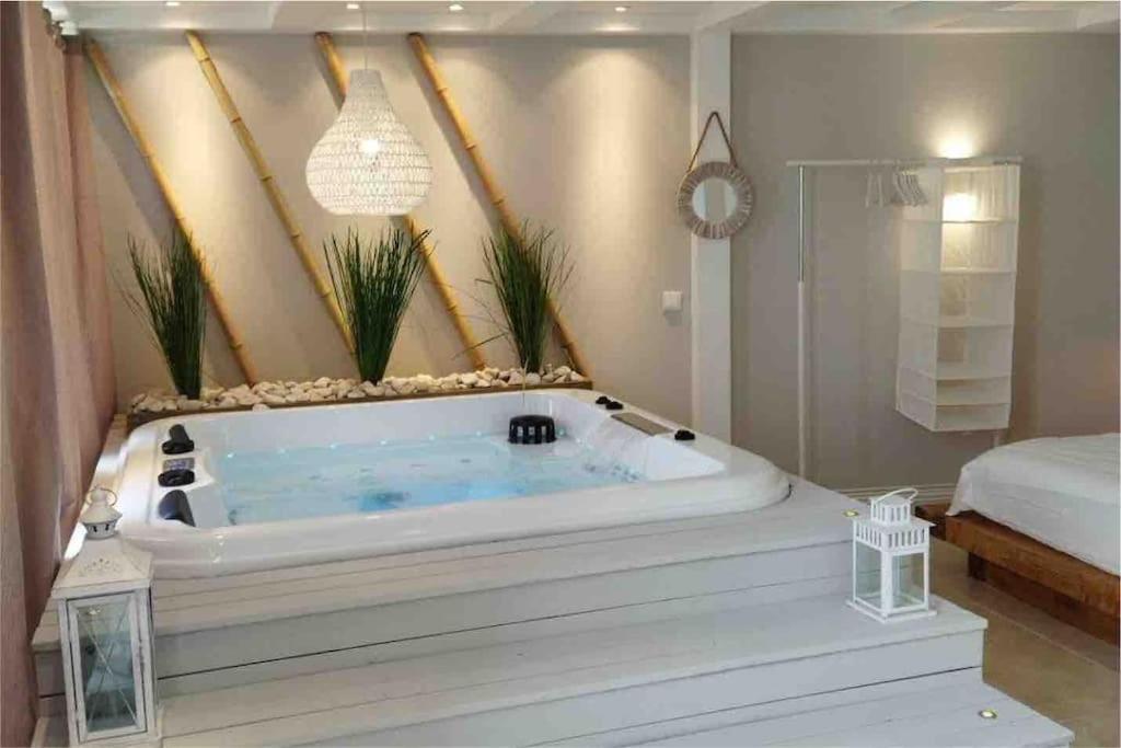 Luxuryvilla With Private Heated Pool And Spa 7P 奎特里拉 外观 照片
